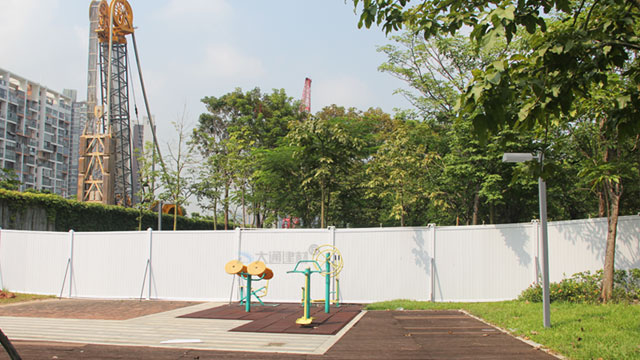 深圳工程施工外圍PVC圍擋 白色PVC圍擋工程案例-PVC圍擋-深圳市大通建材有限公司鋼圍擋生產(chǎn)定制廠家