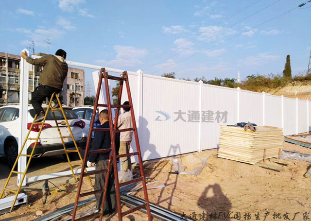 東莞地產PVC圍擋-東莞萬江街道地產建設施工圍擋工程-東莞-深圳市大通建材有限公司鋼圍擋生產定制廠家